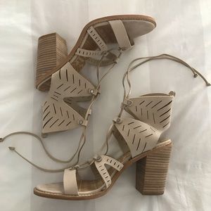 Dolce vita lace up sandals